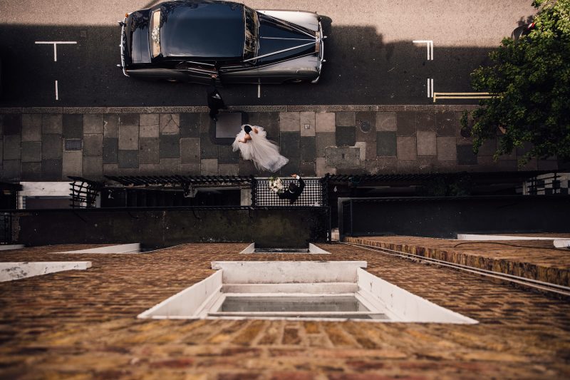 alternative perspective documentary wedding photography image by Sam Docker