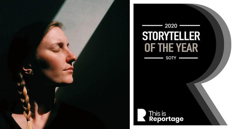 This is reportage storyteller of the year 2020 sanne de block