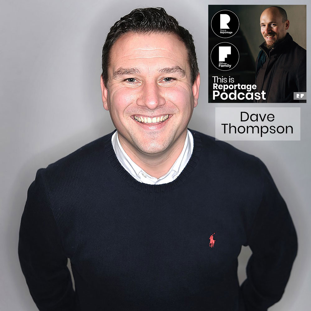 this is reportage podcast - this is dave thompson