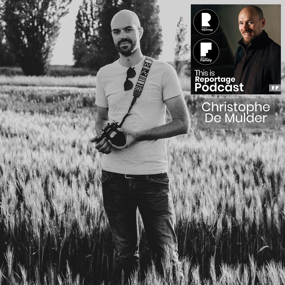 this is reportage podcast - this is Christophe De Mulder